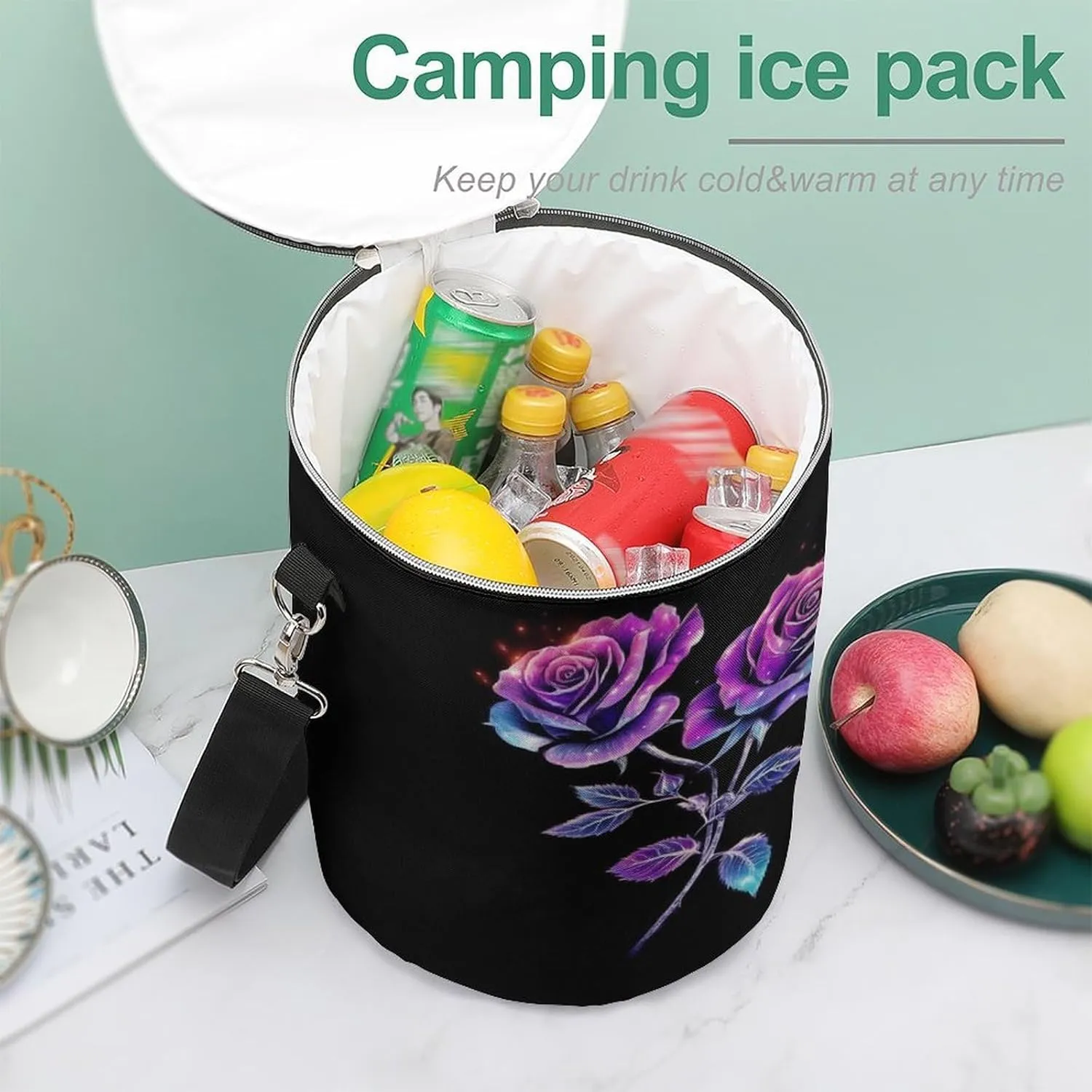Portable Cooler Backpack for Men Women, Leak Proof Insulated Bag for Camping