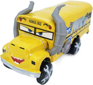 Portable Small Toy Car 1:55 Diecast Model Metal Body Racers for Preschool Kids 3  Year Boy Gift (Yellow Miss Fritter)