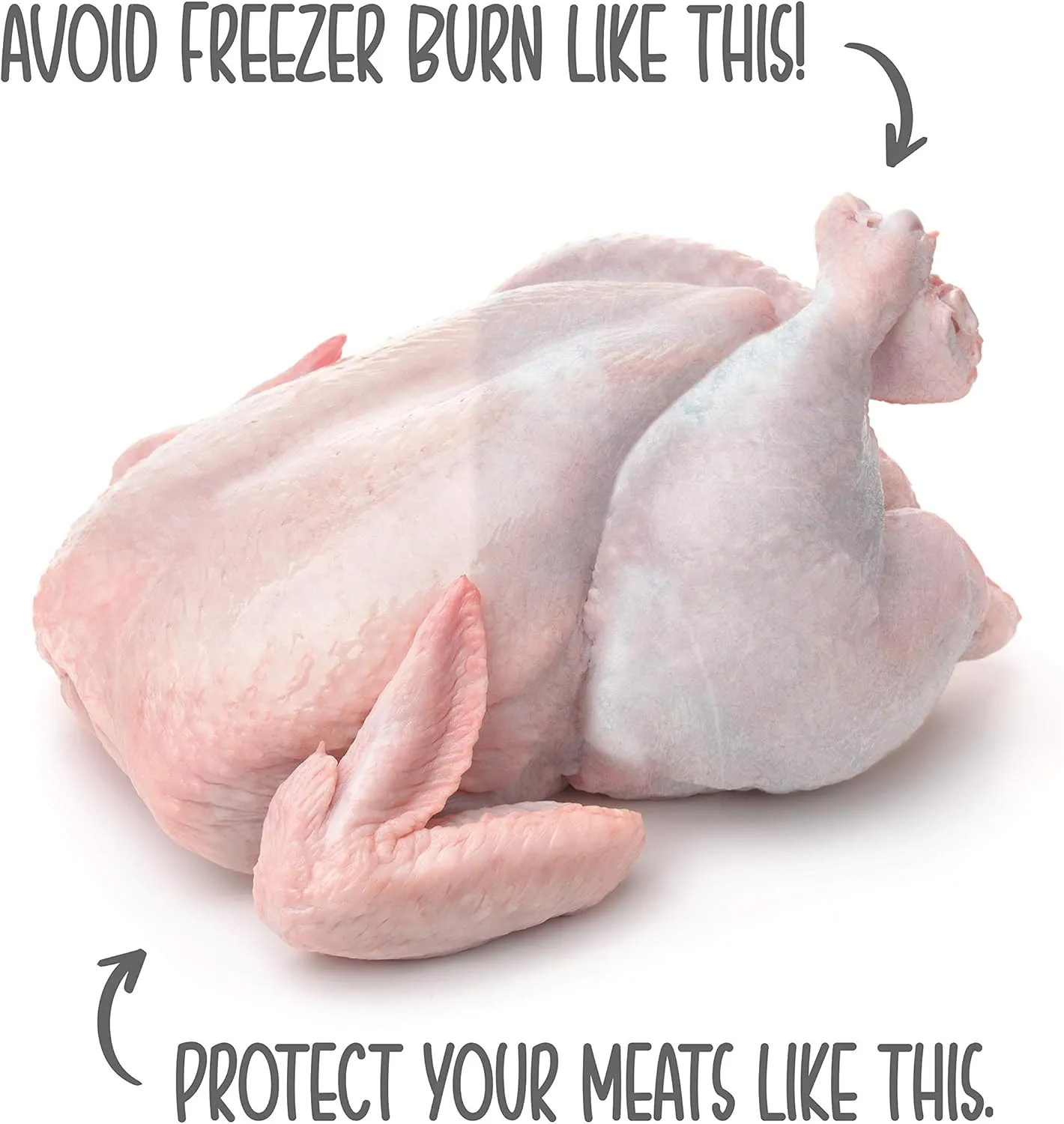 Poultry Shrink Bags 12"x16" Zip Ties and Labels, BPA/BPS Free, 3mil, MADE IN USA (100)