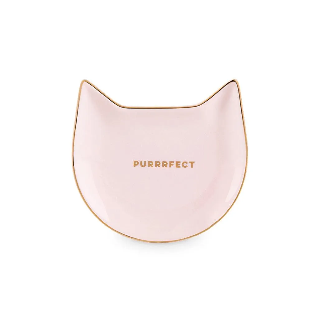 Purrrfect: Pink Cat Tea Tray