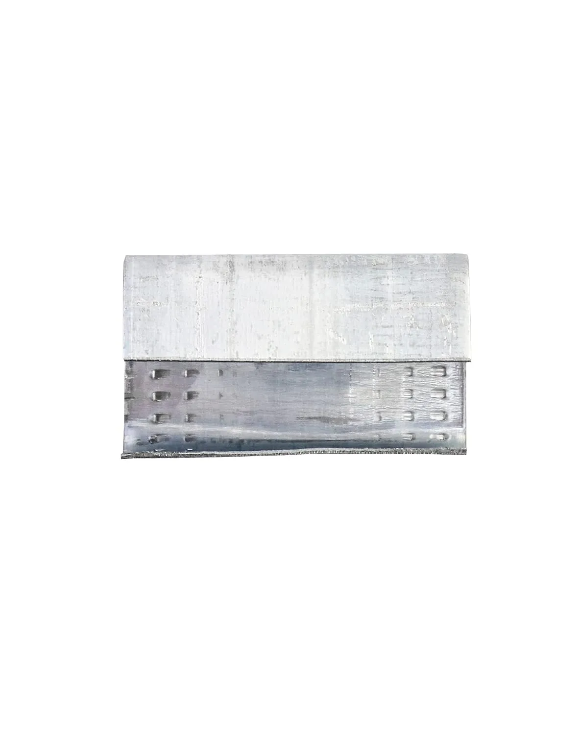 QWORK Seals for 1/2" Strap Width Steel Strapping, 500 Pcs Metal Clips for Firmly Securing Packaging and Pallet Banding, Fix Large and Medium-sized Loads for Storage and Transportation