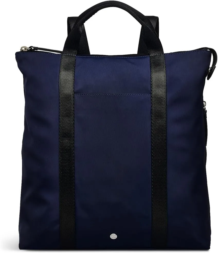 RADLEY London Columbia Road Responsible Women’s Medium Recycled Fabric Ziptop Backpack, Black
