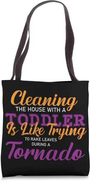 Rake Leaves Tornado Awesome Parents Tote Bag