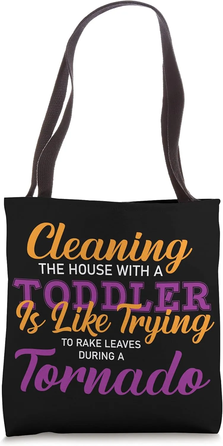 Rake Leaves Tornado Awesome Parents Tote Bag