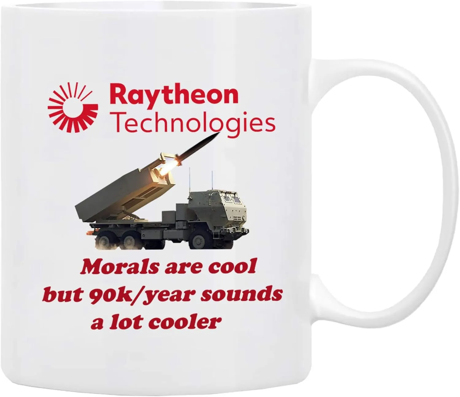 Raytheon Technologies Morals Are Cool But 90k, Year Sounds A Lot Cooler Ceramic