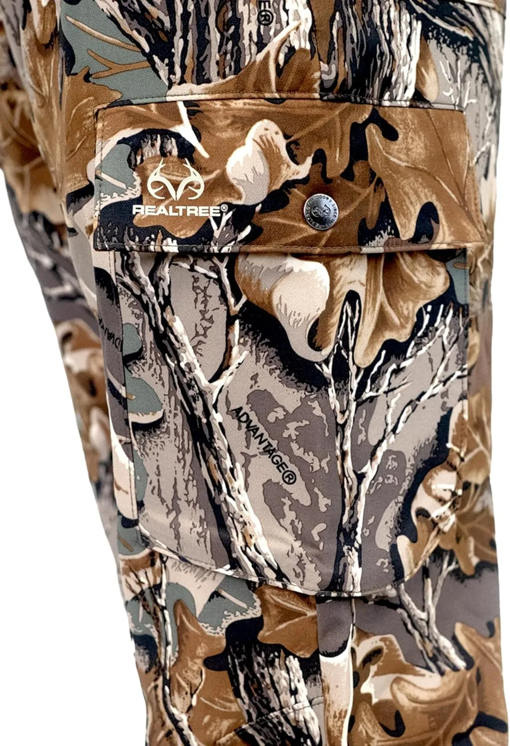 Realtree Men's All-Season Pants, Lightweight Camo Hunting Gear, Moisture-Wicking, Durable Fabric