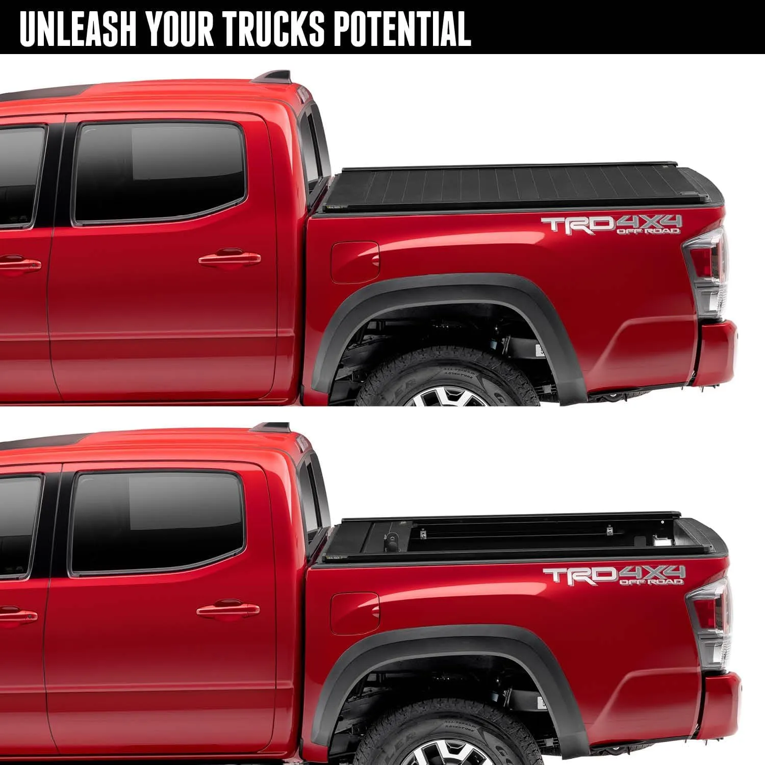 RealTruck Retrax RetraxPRO XR Retractable Truck Bed Tonneau Cover | T-80482 | Fits 2019 - 2025 Chevy/GMC Silverado/Sierra, w/ MultiPro/Flex tailgate (w/o factory side storage box) 6' 7" Bed (79.4")