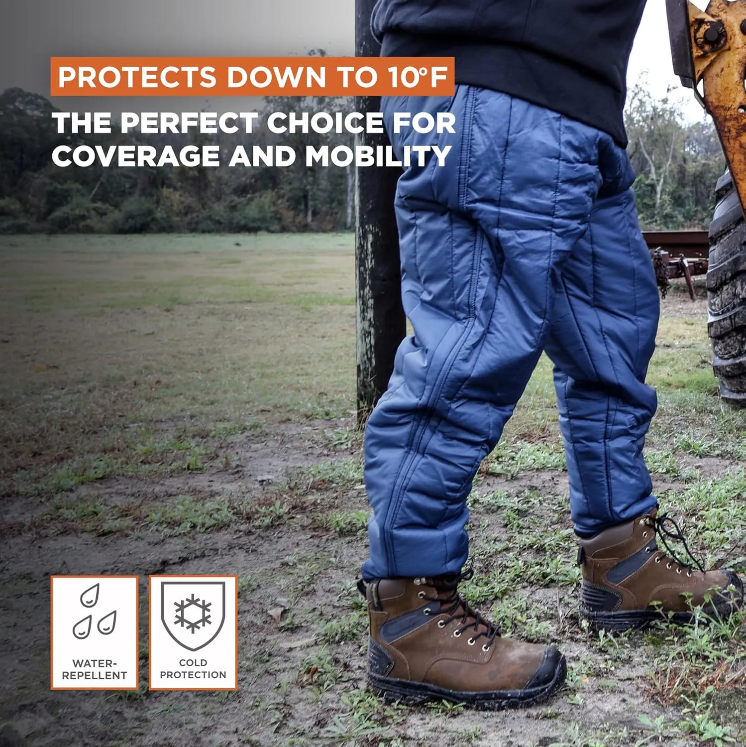 RefrigiWear Cooler Wear Trousers, Insulated Work Pants, 10°F (-12°C)