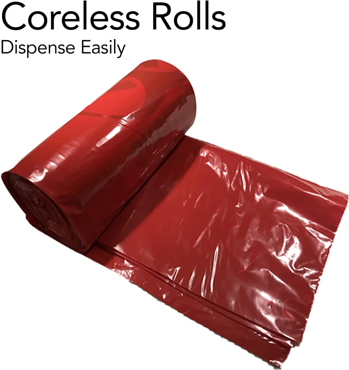 Resilia Medical - Biohazard Bags - Hazardous Waste Disposal, Meets DOT ASTM Standards for Hospital Use, OSHA Approved, Red, 25 Gallon, 30" W x 36" L, 1.35 Mil, 0.00135 Inch, 25 Bags