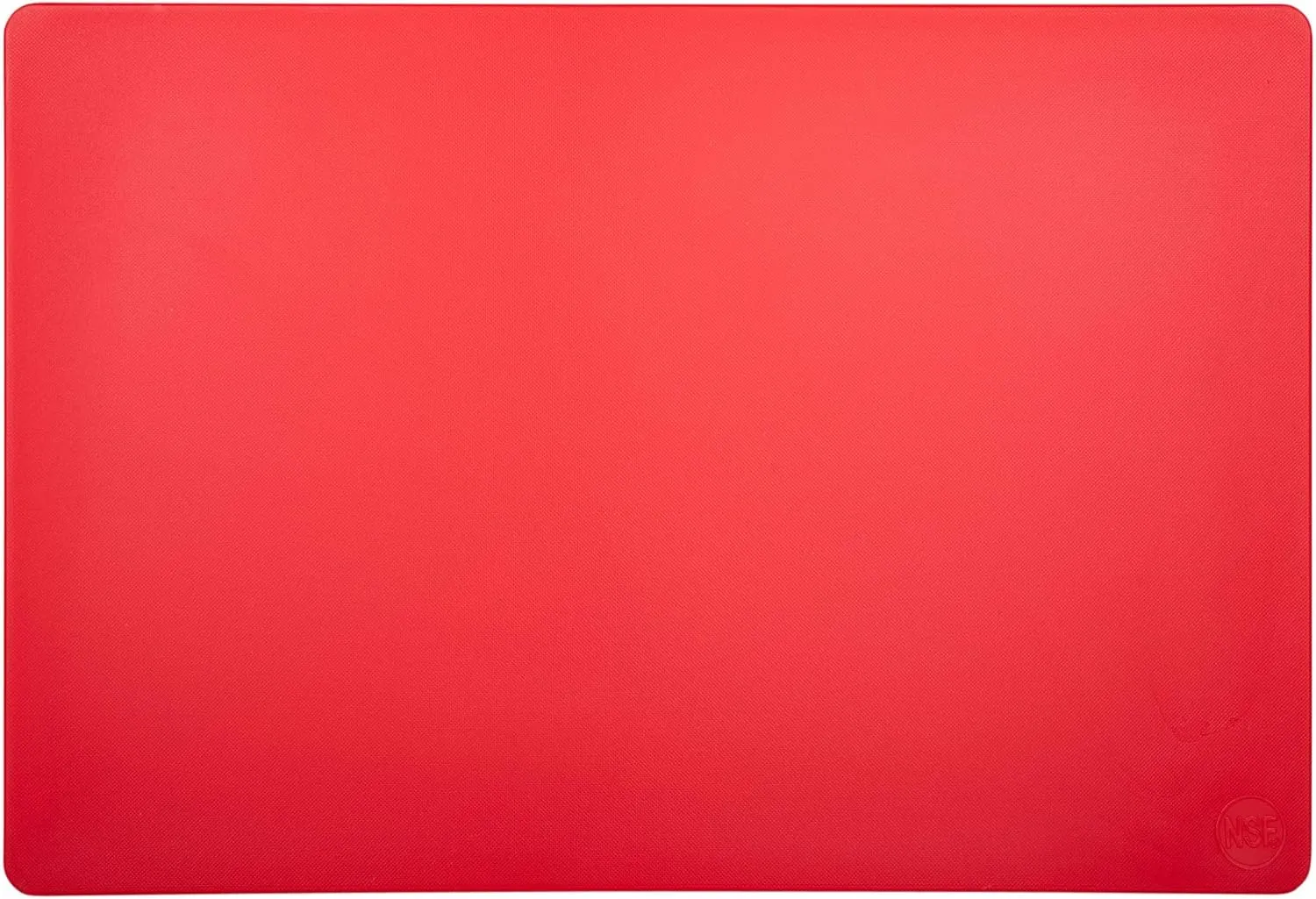 Restaurant Thick Red Plastic Cutting Board 18x12, 1 Inch Thick