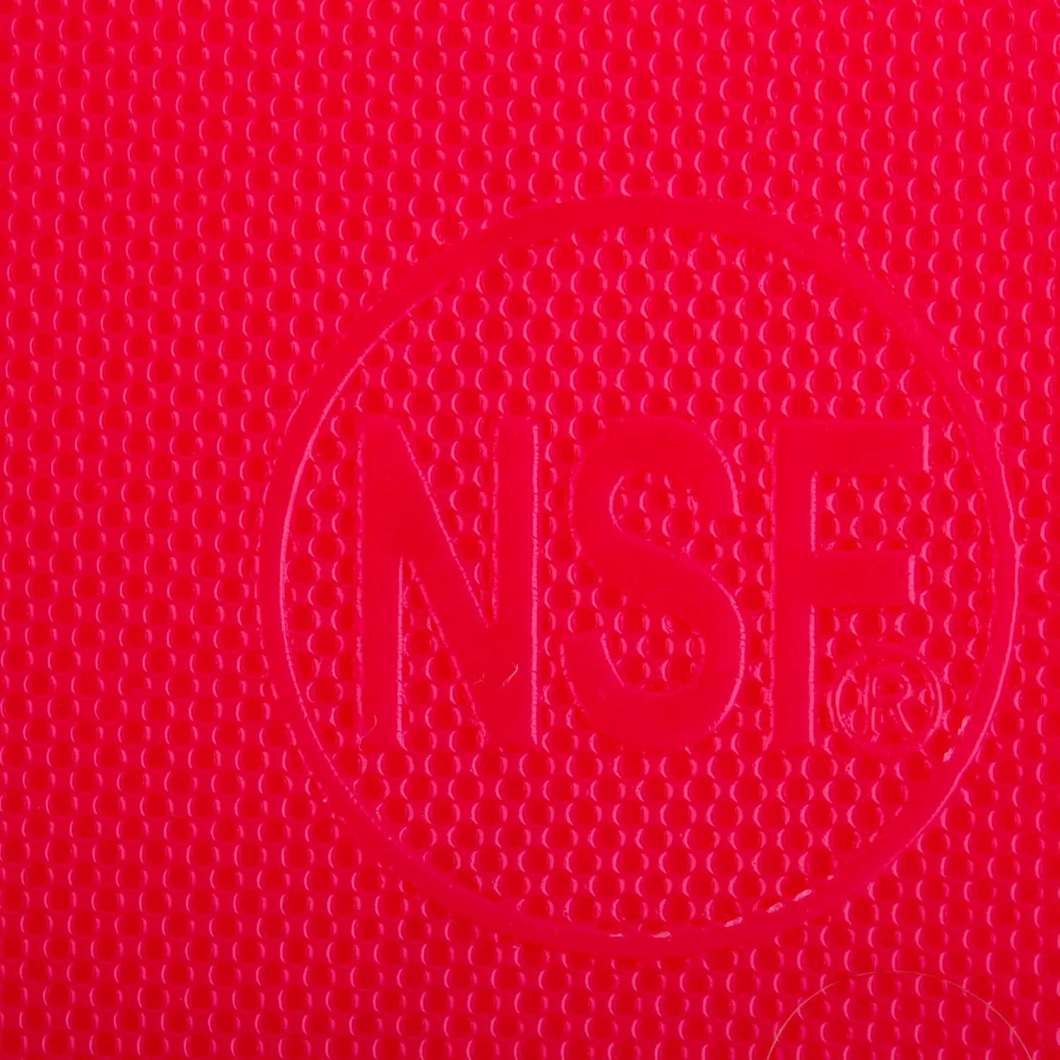 Restaurant Thick Red Plastic Cutting Board 18x12, 1 Inch Thick