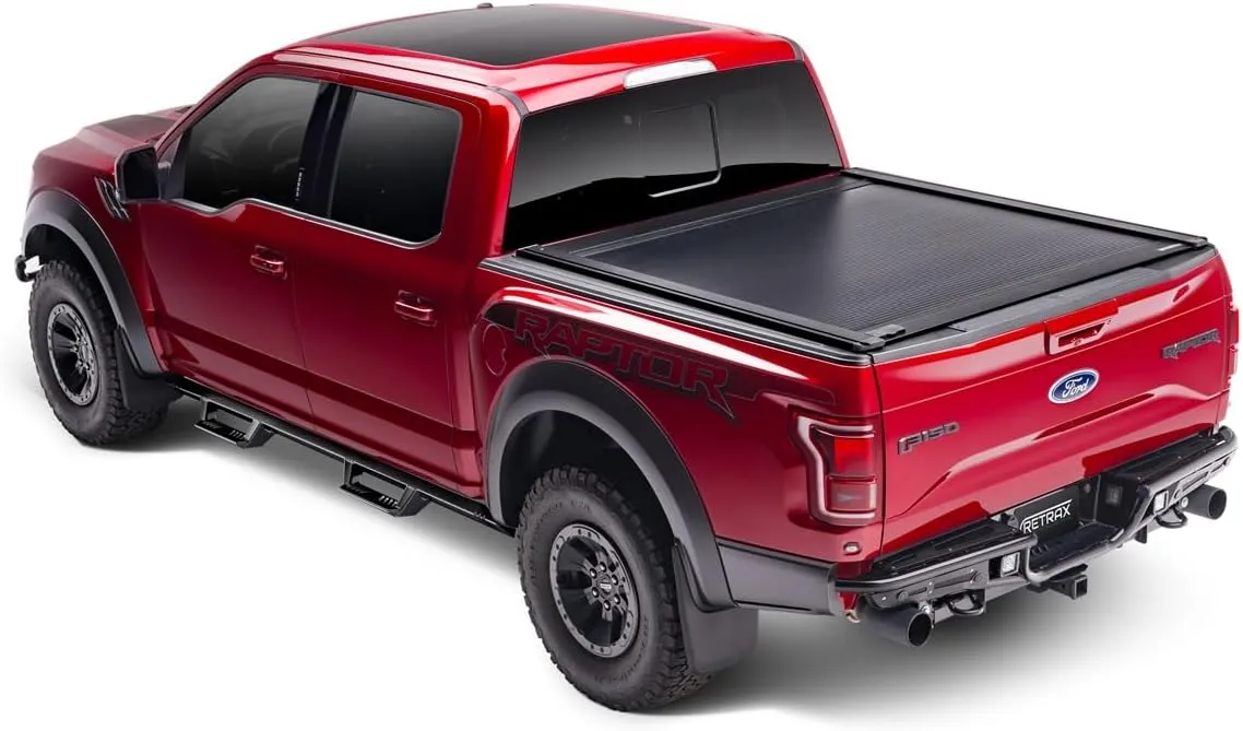 RetraxONE XR Retractable Truck Bed Tonneau Cover | T-60482 | Fits 2019 - 2023 Chevy/GMC Silverado/Sierra, works w/ MultiPro/Flex tailgate (w/o factory side storage boxes) 6' 7" Bed (79.4")