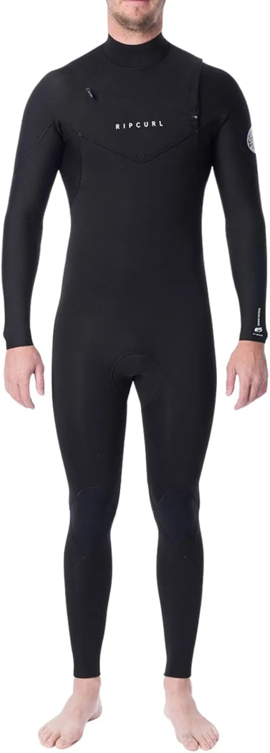 Rip Curl - Men's - Dawn Patrol 3/2mm Back Zip Wetsuit Steamer - Black - Size S-XXL