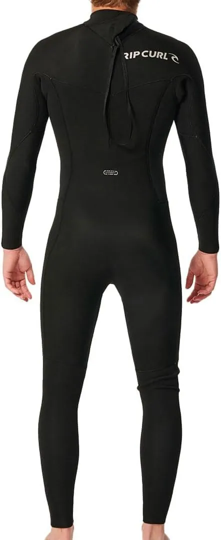 Rip Curl Mens Dawn Patrol 4/3mm Back Zip Wetsuit 15AMFS - Black