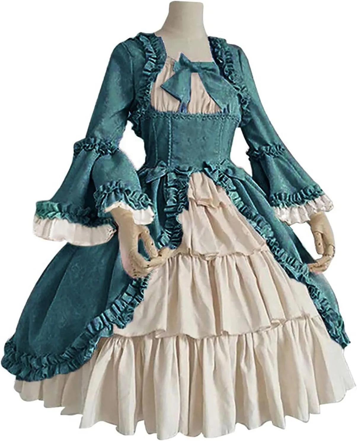 Rococo Baroque Marie Antoinette Ball Gown 18th Century Renaissance Court Gothic Victorian Princess Dress for Women