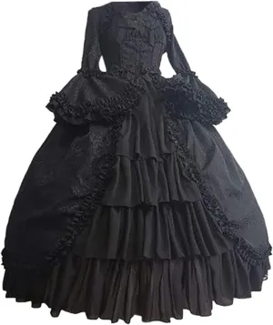 Rococo Baroque Marie Antoinette Ball Gown 18th Century Renaissance Court Gothic Victorian Princess Dress for Women