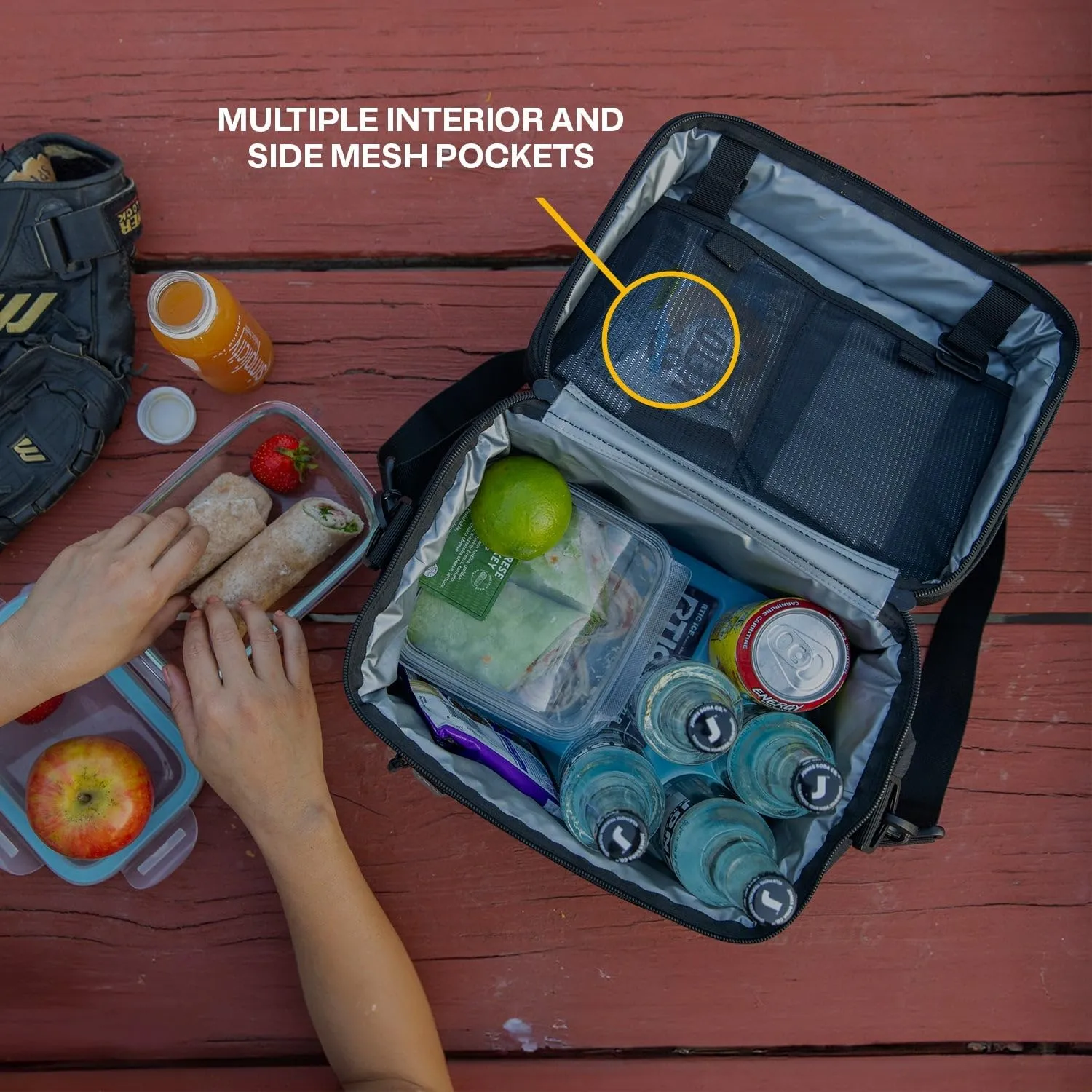 RTIC 28 Can Everyday Cooler, Soft Sided Portable Insulated Cooling for Lunch, Beach, Drink, Beverage, Travel, Camping, Picnic, for Men and Women