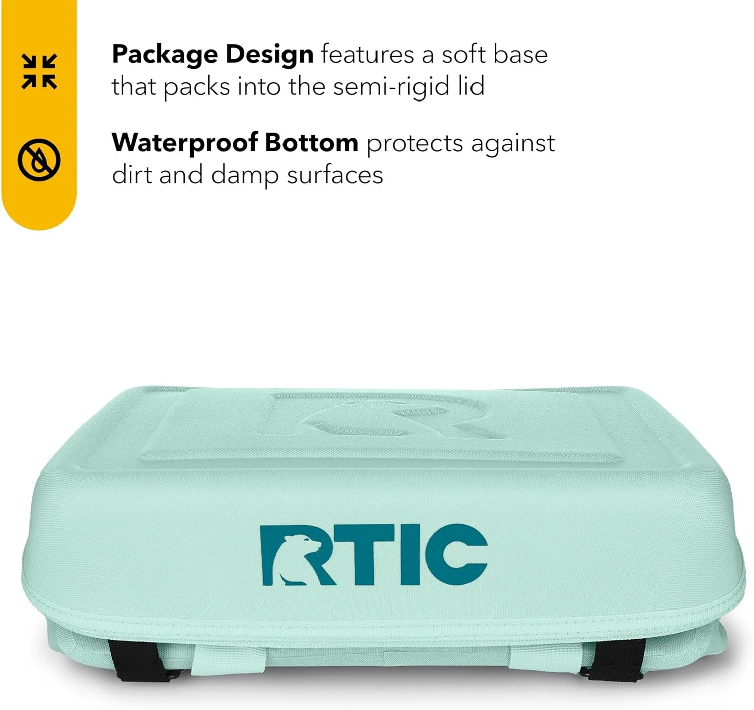 RTIC 28 Can Everyday Cooler, Soft Sided Portable Insulated Cooling for Lunch, Beach, Drink, Beverage, Travel, Camping, Picnic, for Men and Women