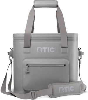 RTIC 30 Can Ultra-Tough Soft Cooler Pro, Insulated, Waterproof, Leak Proof, Portable Floating Bag for Beverage, Drink, Lunch, Outdoor, Beach, Car,Camping, Picnic, Fishing, Boat