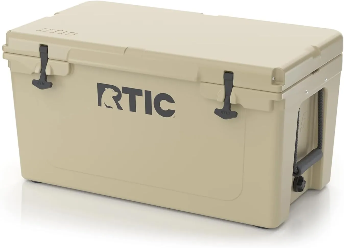 RTIC 65 QT Ultra-Tough Cooler Hard Insulated Portable Ice Chest Box for Beach, Drink, Beverage, Camping, Picnic, Fishing, Boat, Barbecue