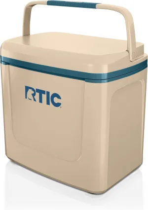 RTIC 8 QT Road Trip Personal Cooler, Small, Compact, Insulated, Portable Ice Chest Box for Food, Drink, Beverage, Beach, Camping, Picnic, Fishing, Boat, 12-Can Capacity