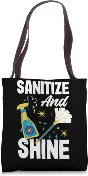 Sanitize And Shine Cleaning Buffs Essential Tote Bag