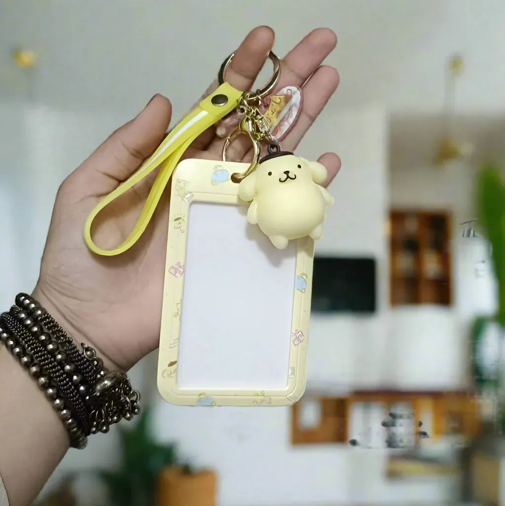 Sanrio Carry-Cute Card ID Keychain