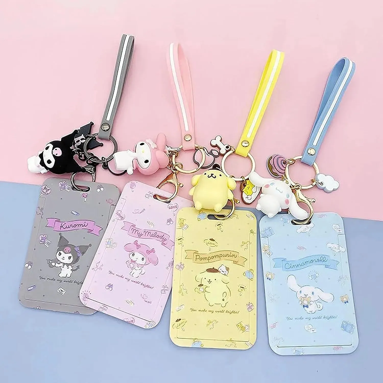Sanrio Carry-Cute Card ID Keychain
