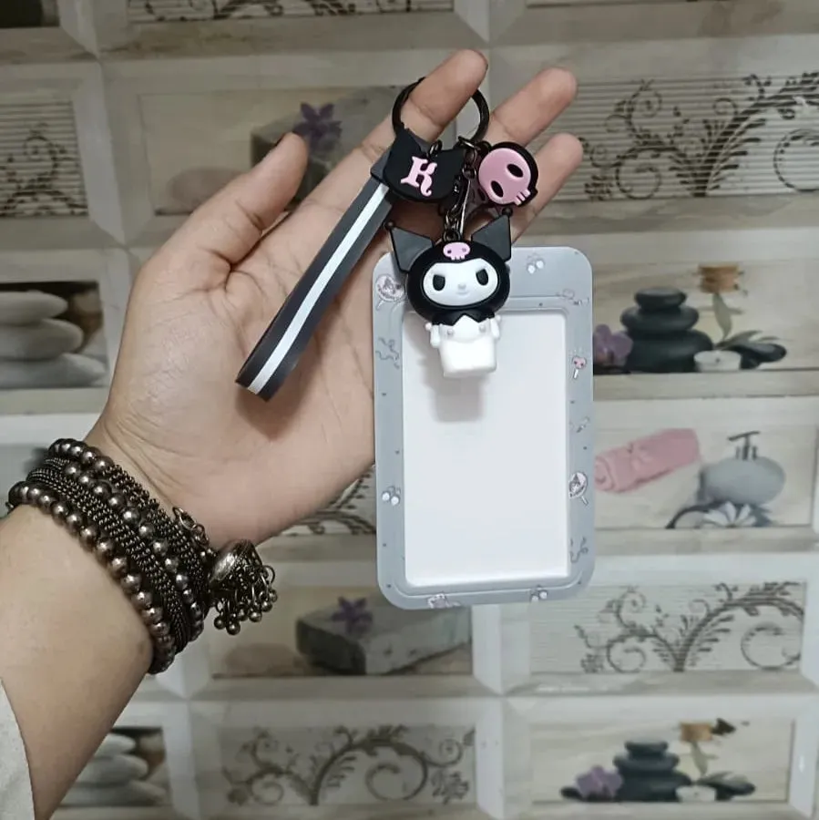 Sanrio Carry-Cute Card ID Keychain