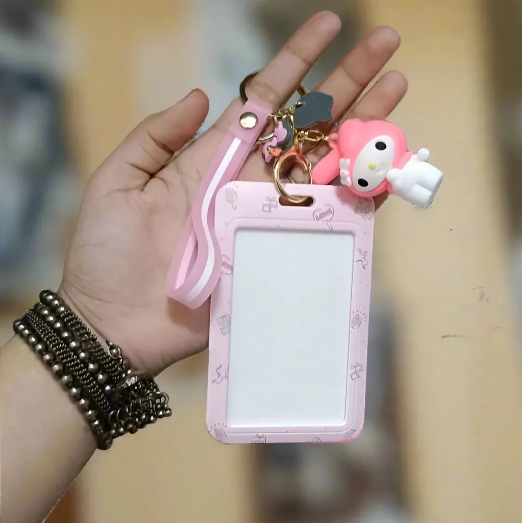 Sanrio Carry-Cute Card ID Keychain