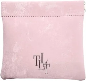 Satin Mini Pouch – Small Makeup Bag, Travel Jewelry Organizer, Soft Cosmetic Pouch, Coin Purse (Pink)