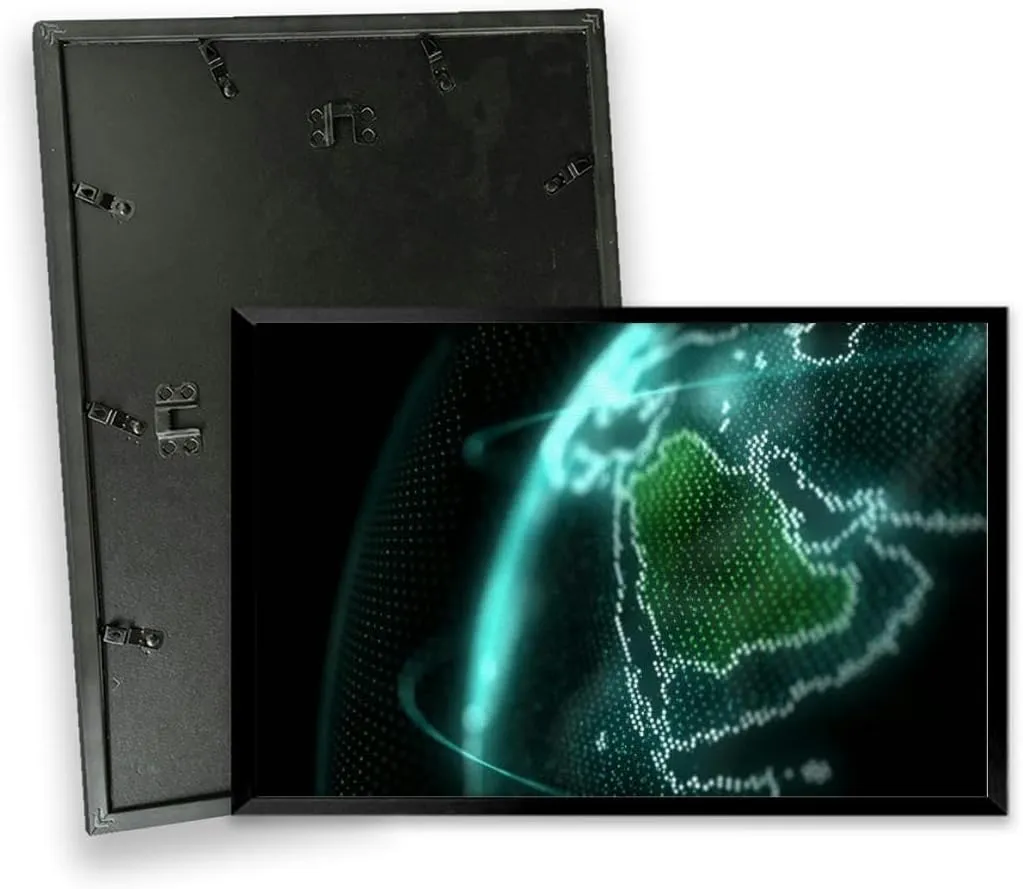 Saudi Arabia Map Effect global map Riyadh zoom out Black Framed Canvas Wall Art for Living Room Bedroom Kitchen Bathroom Prints Pictures Wall Decor Posters Painting Artwork 16x24