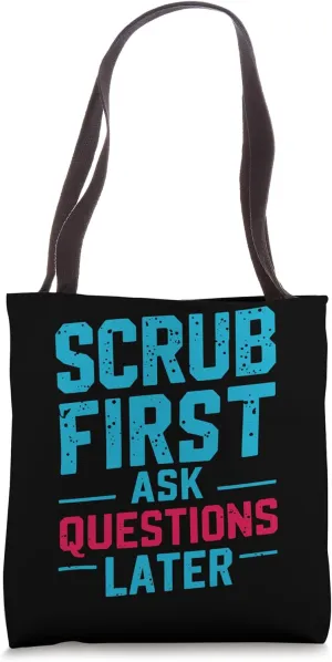 School Custodian School Staff Janitor School Sanitation Tote Bag