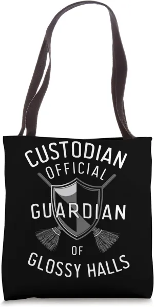 School Custodian School Staff Janitor School Sanitation Tote Bag