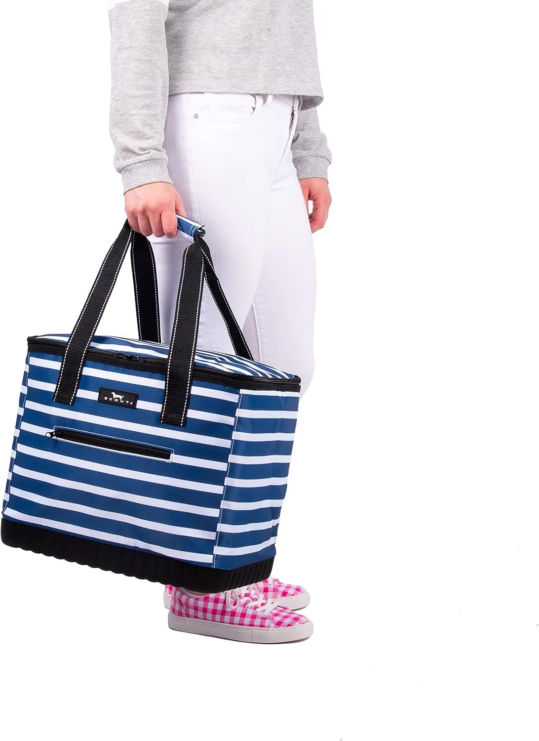 SCOUT The Stiff One - Large, Soft, Lightweight, Insulated Cooler with Hard Bottom, Beach, Family, Travel, Picnic Cooler