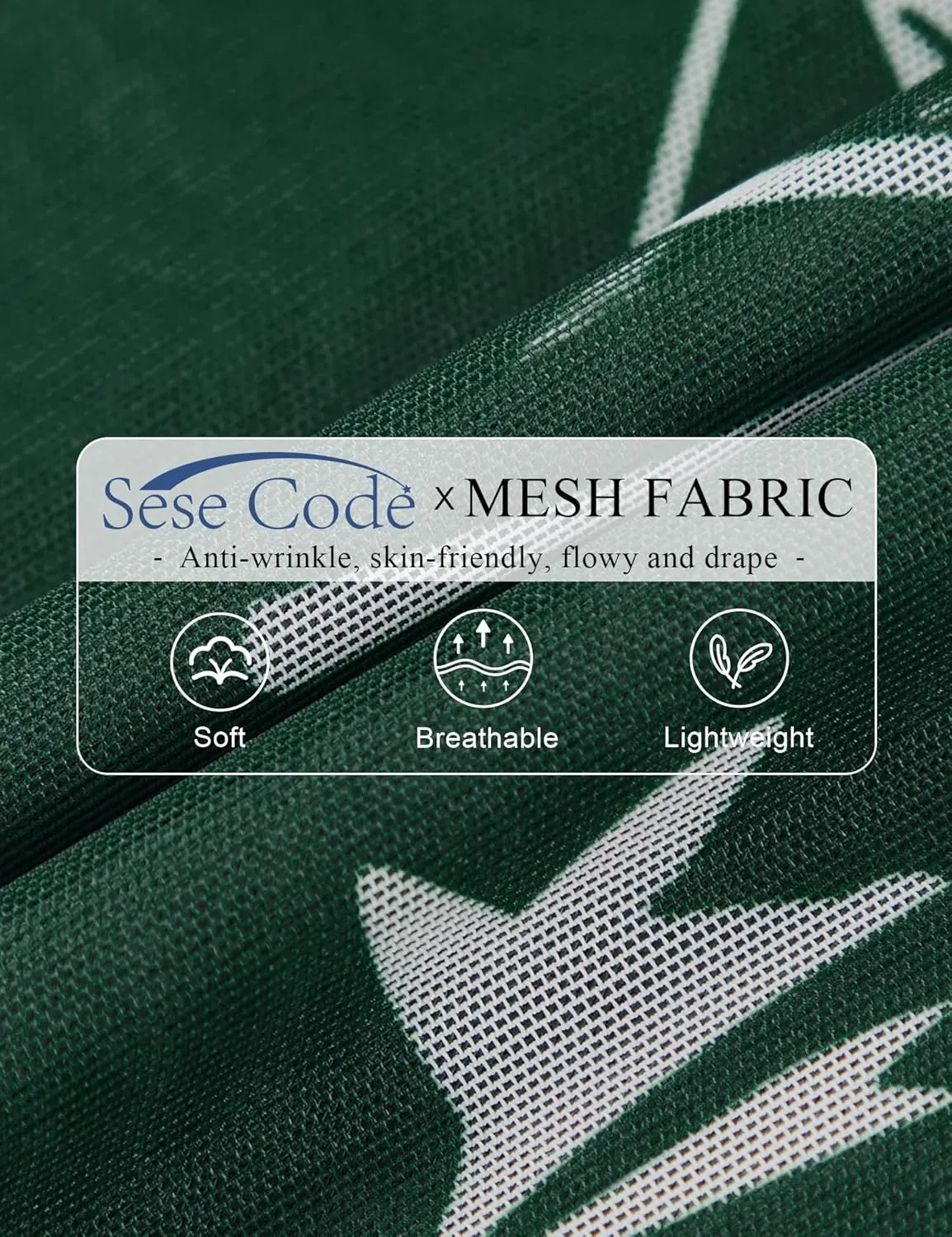 SeSe Code Women's Elegant Mesh Blouses Flowy Poncho Tops Dressy Casual Shirts