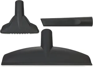 Shop-Vac 3-PC Nozzle Kit, 1-1/4 Inch Diameter for Wet/Dry Use, Includes Gulper, Crevice and Floor Tool