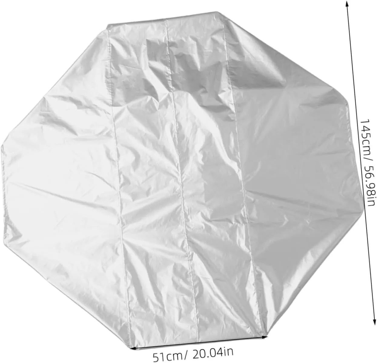 Sled Cover Trailer Protection Cover Travel Trailer Cover Sled Guard Cover Utility Trailer Cover Sled Ski Cover Trailer Vent Cover 210t Oxford Cloth Silver