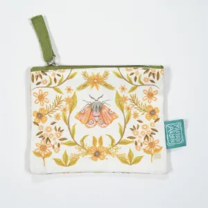 Small Zip Pouch - Moth