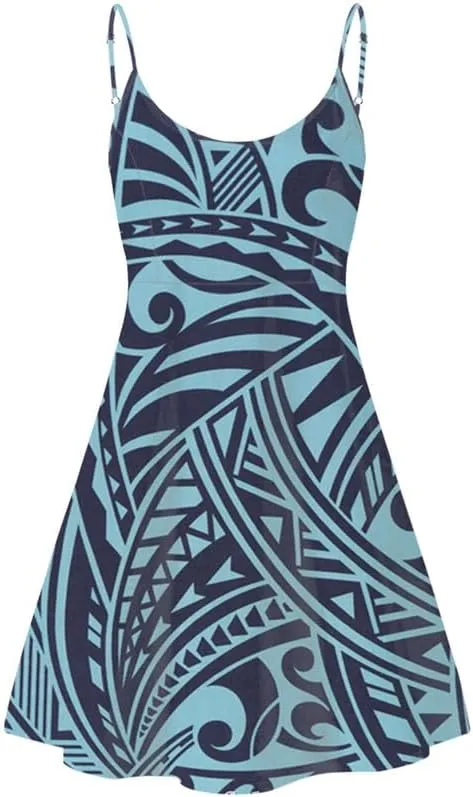 Spaghetti Strap Midi Satin Dresses Summer Sleeveless Sundree Women Girl Beach Party Swing Dress