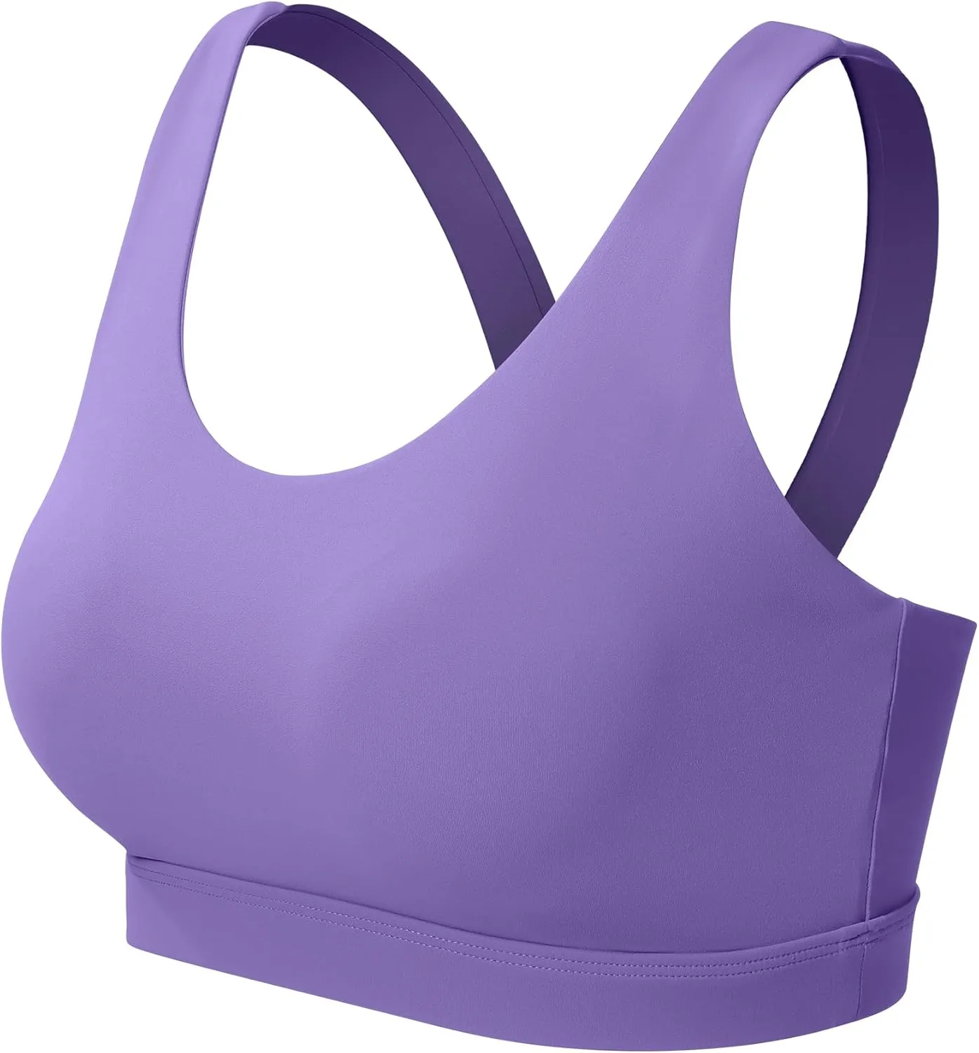 Sports Bras for Women, High Impact Sports Bra - Racerback Running Bra Padded Yoga Bra, Workout Crop Tank Tops Longline