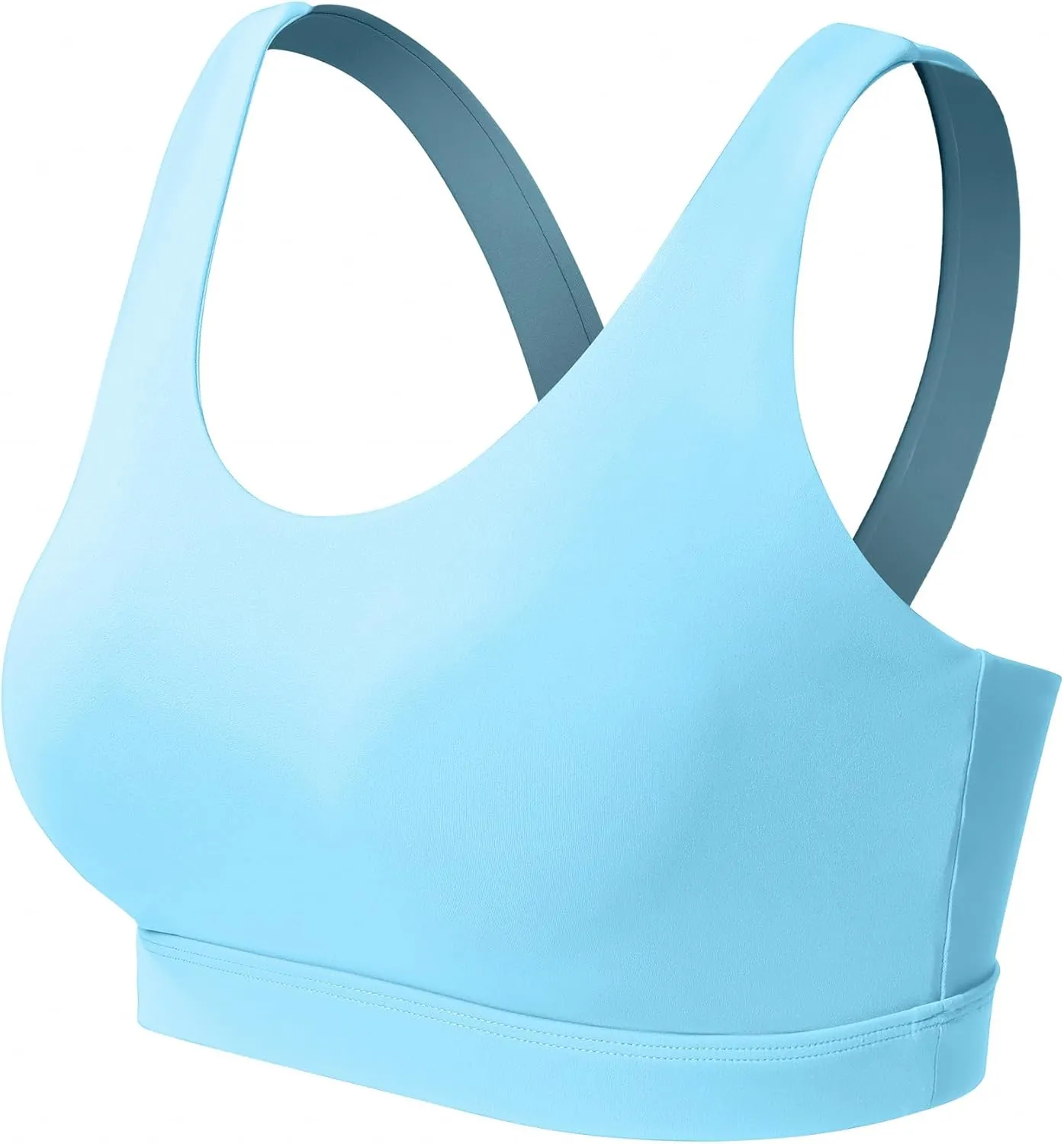 Sports Bras for Women, High Impact Sports Bra - Racerback Running Bra Padded Yoga Bra, Workout Crop Tank Tops Longline