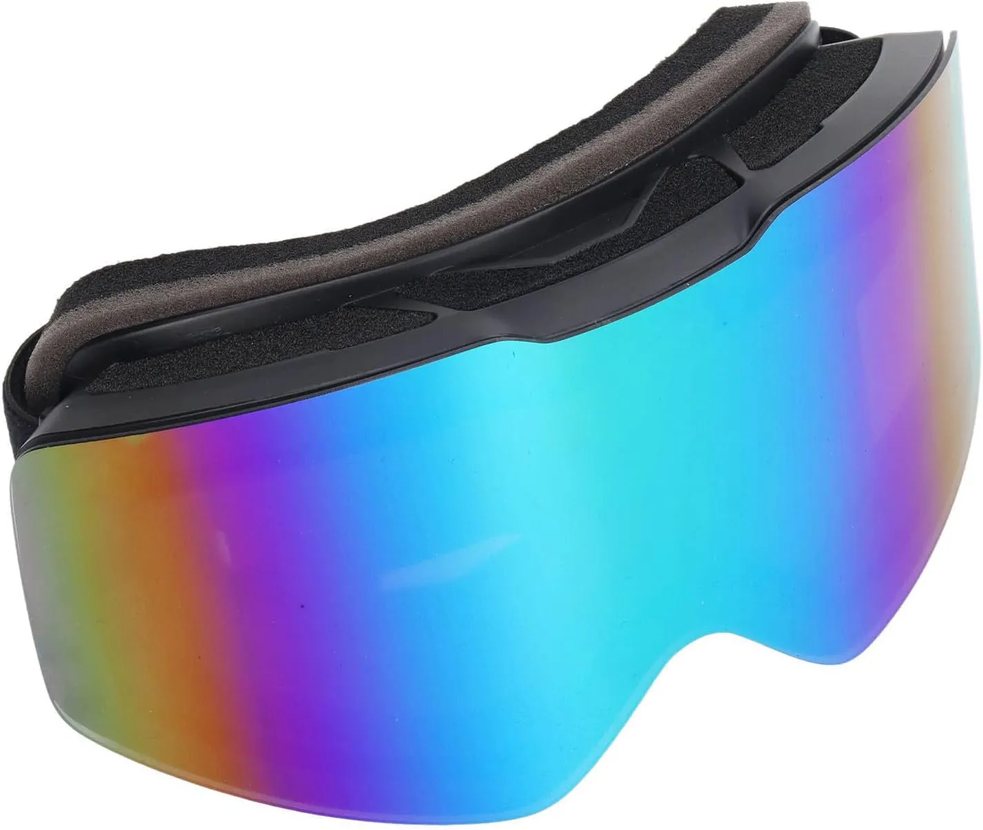 Srliya Ski Goggles Double Layer Anti Fog UV Proof Wide Viewing Impact Resistant Snowboard Goggles