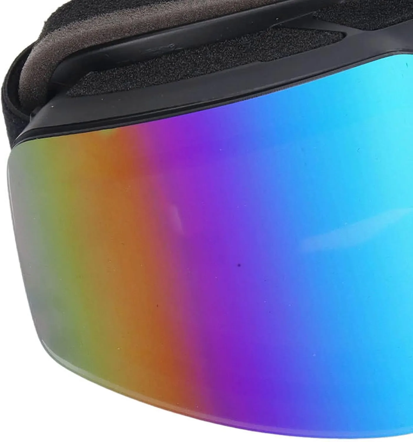 Srliya Ski Goggles Double Layer Anti Fog UV Proof Wide Viewing Impact Resistant Snowboard Goggles