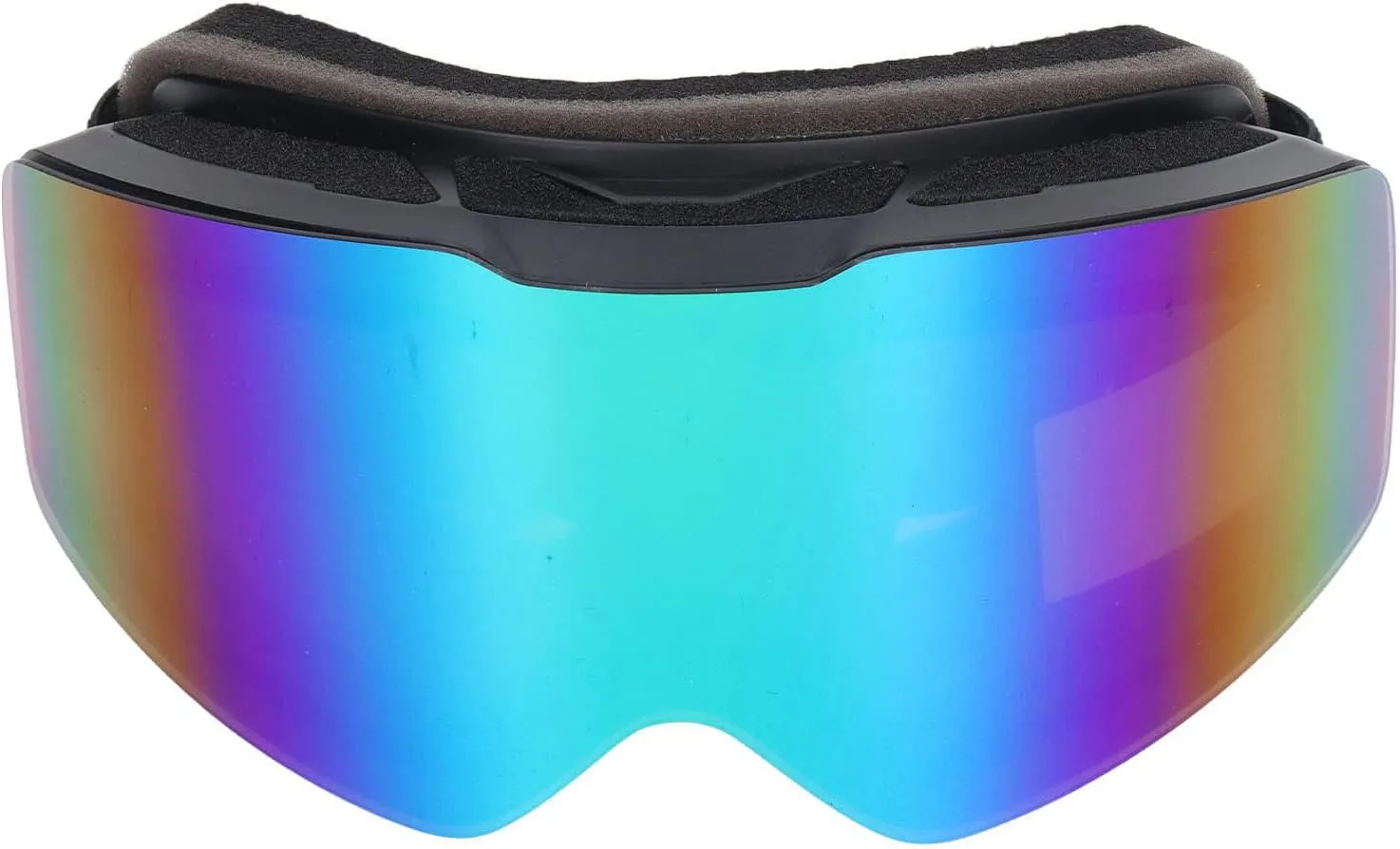 Srliya Ski Goggles Double Layer Anti Fog UV Proof Wide Viewing Impact Resistant Snowboard Goggles