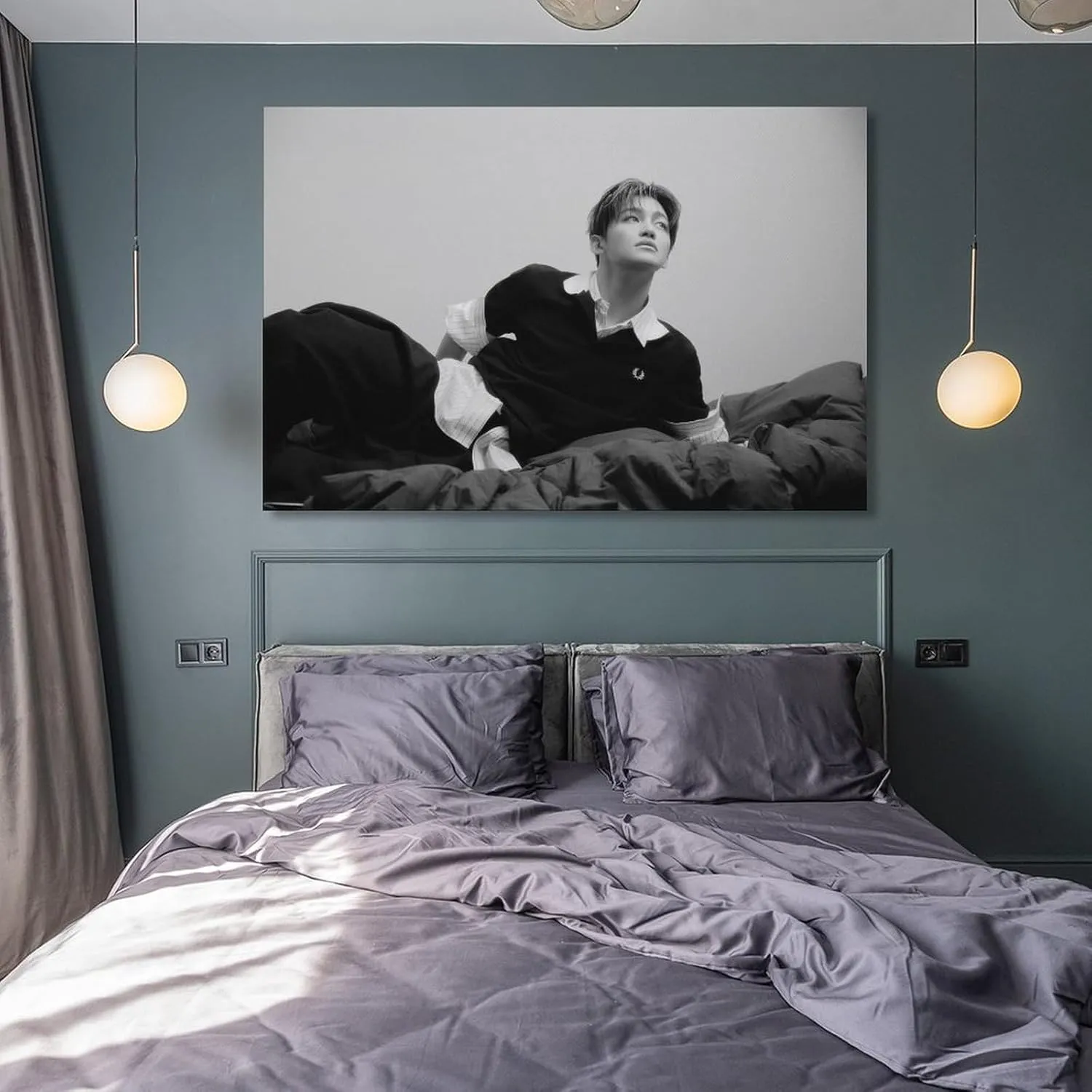 STAR TWS JIHOON The 3rd Mini Album TRY WITH US BOY Ver MERCH ARTIST IDOLS Canvas Poster Bedroom Decor Sports Landscape Office Room Decor Poster Gift 20x30inch(50x75cm)