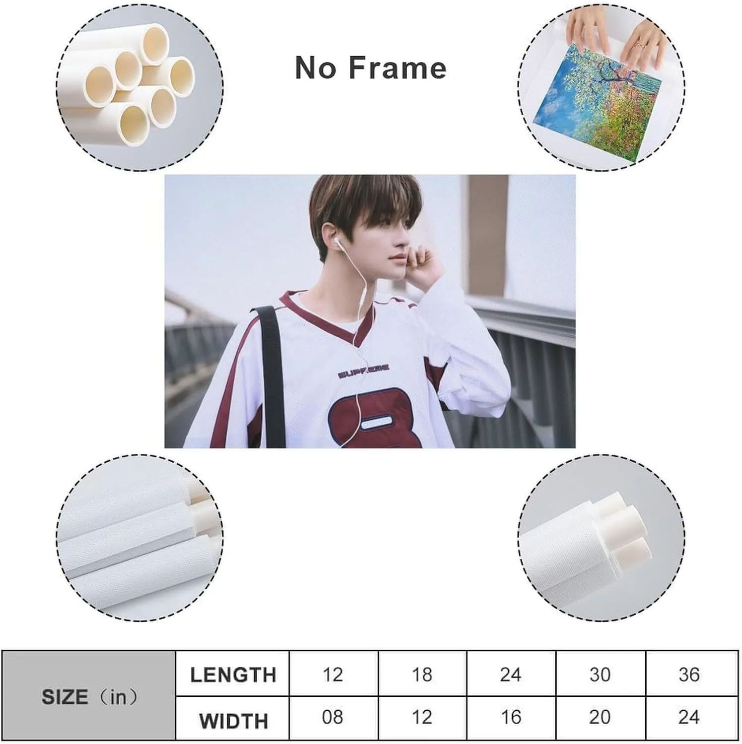 STAR TWS JIHOON The 3rd Mini Album TRY WITH US Try Ver COOL ARTIST IDOLS Canvas Poster Bedroom Decor Sports Landscape Office Room Decor Poster Gift 20x30inch(50x75cm)