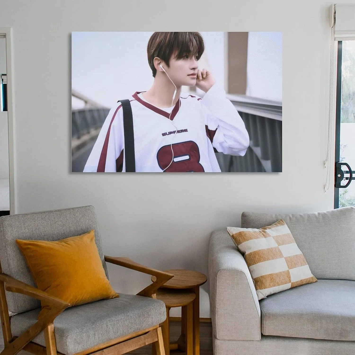 STAR TWS JIHOON The 3rd Mini Album TRY WITH US Try Ver COOL ARTIST IDOLS Canvas Poster Bedroom Decor Sports Landscape Office Room Decor Poster Gift 20x30inch(50x75cm)