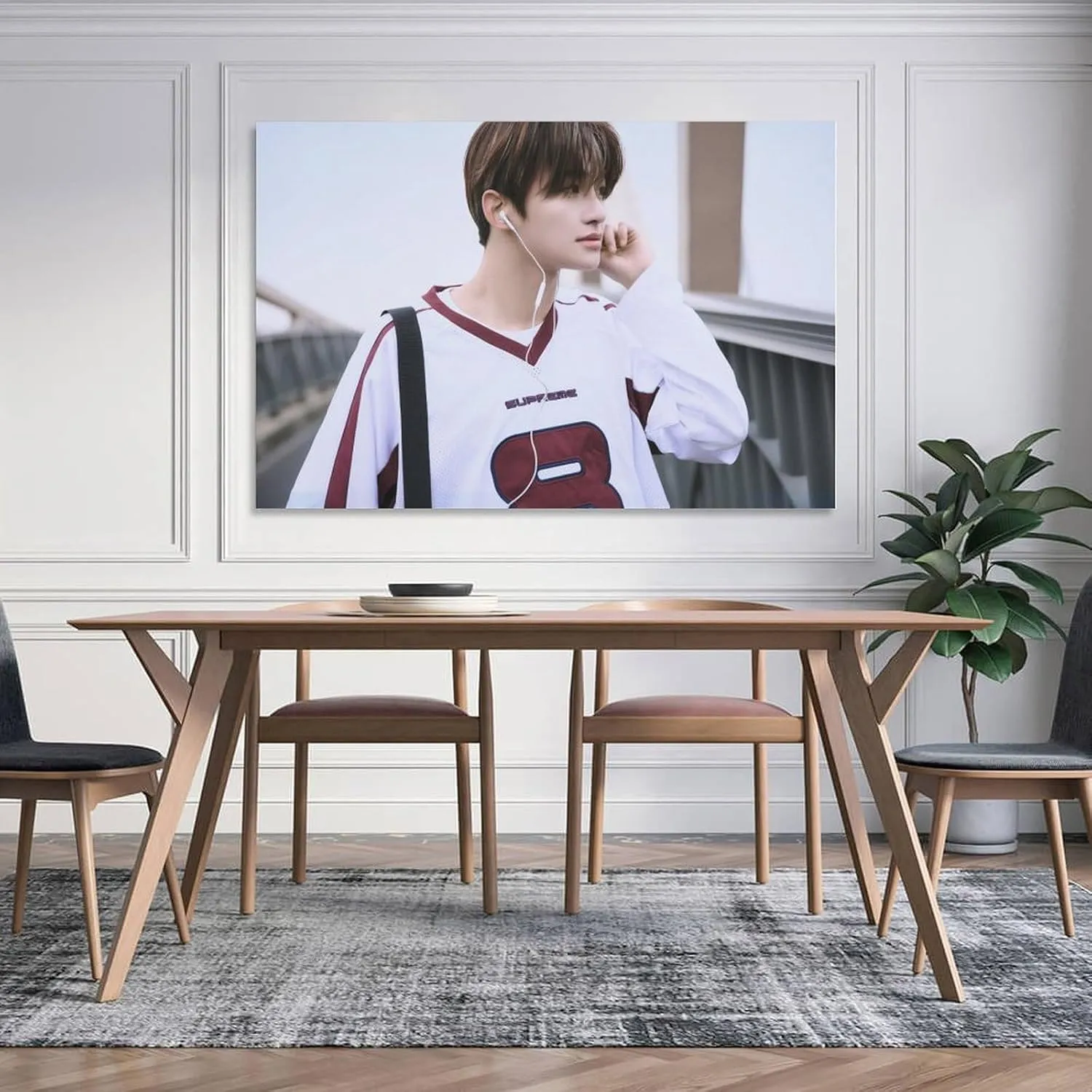 STAR TWS JIHOON The 3rd Mini Album TRY WITH US Try Ver COOL ARTIST IDOLS Canvas Poster Bedroom Decor Sports Landscape Office Room Decor Poster Gift 20x30inch(50x75cm)