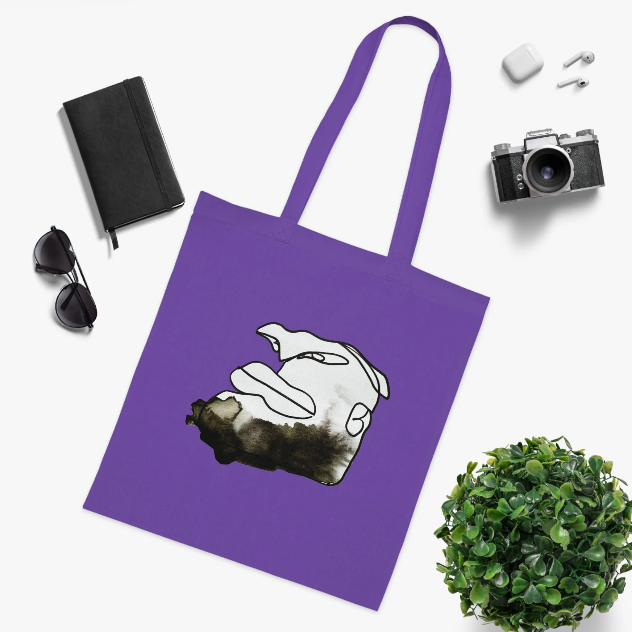 Strong - Versatile 100% Cotton Tote: Vibrant Colors, Light & Practical